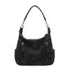 Bolsa de Grande Capacidade Feminina Exportação Nova Bolsa Transversal Textura Nicho Classe Estudante Universitário Bolsa de Ombro Bolsa Tote para o Trabalho
