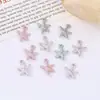 Serie de Playa Artificial Elegante Transfronteriza DIY Concha Caracola Aleación Colgante de Goteo de Aceite Collar Pulsera Accesorios de Joyería