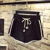 Pantalones cortos deportivos transfronterizos en stock para mujer para correr, yoga, de pierna ancha, hot pants, casuales a la moda para el hogar, adelgazantes, para playa, verano