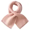 Bufanda bordada de cachemira simple tipo toalla cruzada, cálida y resistente al frío, bufanda de punto suave y cómoda, calentador de cuello cortavientos para ciclismo al aire libre