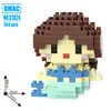 Figuras de Dibujos Animados Sanrio de Marvel Animation Transfronterizas, Bloques de Construcción Pequeños de Micropartículas Lego, Juguetes Educativos, Venta al por Mayor de Fabricantes
