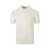 Yidao Vintage 2026 Verano Nuevo Retro Americano Sencillo Color Sólido Estilo Old Money Holgado Transpirable Tejido Polo Manga Corta