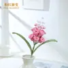 Directo de Fábrica Tejido a Mano Hilo de Jacinto Tejido Flor Artificial Producto Terminado Decoración del Hogar Personalizable en Lotes Pequeños