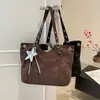Bolso de Hombro Bajo Brazo Moda Femenina Casual Otoño 2026 Nuevo Simple Gran Capacidad Un Solo Hombro Bolso de Mano Elegante