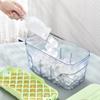 Artefacto para Hacer Hielo Casero Pulsación de un Botón Congelación Rápida Bloque de Hielo Molde de Hielo de Verano Daorong Almacenamiento de Hielo Caja de Almacenamiento