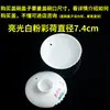 1 pieza se vende individualmente gaiwan de porcelana blanca alta pintado a mano para preparar té tapa roja tetera de porcelana azul y blanca juego de té gongfu de porcelana blanca accesorios