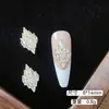 Lz Joyería de Arte para Uñas Rombo Super Brillante de Circonita de Gama Alta Lujo Accesible Cobre con Incrustaciones de Circonita Diamante Completo Accesorios para Uñas Portátiles Fabricante