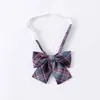Corbata de uniforme JK Femenina Estilo Preppy Accesorios de Uniforme Camisa Estilo Uniforme de Marinero Accesorios Corbata Flor Lazo Cuello de Flor Verano