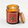 Vela Perfumada Navideña Transfronteriza Creativa Romántica Fragancia Caja de Regalo Regalo de Navidad para Amigos Souvenir