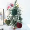 Novos Enfeites de Bola de Natal Europeus e Americanos da Amazon para Festas de Fim de Ano Decoração de Árvore de Natal Tricotada Pura Feita à Mão Pingentes