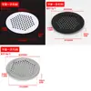 Cubierta de Ventilación de Acero Inoxidable Negra y Blanca Redonda Doble Cara Disipación de Calor Tapón de Ventilación Armario Gabinete Zapatero Agujero de Ventilación Venta al por Mayor