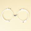 Direto da Fábrica pulseira de corda luminosa para casal coração com coração sucção pulseira de casal para casamento presente de casamento joia