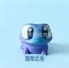 Temu de Venta Caliente Transfronteriza Rana Linda con Ojos Grandes Impresa en 3D con Articulaciones Totalmente Móviles, Juguete Modelo de Mascota Realista