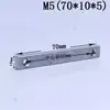 Porcas retangulares de aço inoxidável 304, porcas multi-furo, acessórios para perfil de alumínio, porcas não padronizadas M6, M4, M8