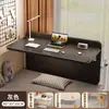 Escritorio Cama de Dormitorio Escritorio Escritorio de Estudiante Escritorio de Estudio Mesa de Noche para Persona Perezosa Escritorio Pequeño Tablero Plegable Almacenamiento Escritorio para Computadora