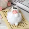 Celebridad de Internet Estilo Ins Bola de Pelo de Zorro Muñeca Durmiente Llavero Bebé de Piel Colgante Muñeca Linda Durmiendo Joyería para Bolso