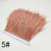 Borlas Decorativas de Plumas Borde de Tela de Plumas de Avestruz Vestido de Noche de Plumas de Avestruz Plumas Accesorios de Ropa Accesorios Hechos a Mano DIY