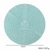 Tapete Redondo de Silicona de 30 cm Tapete para Amasar Tapete Aislante Térmico Salvamanteles Suministros de Cocina Resistente a Altas Temperaturas Tapete Antideslizante Tapete para Estirar