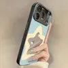 Funda Azul Océano Estrella adecuada para iPhone 17 Pro Max, funda para teléfono Apple 16 para mujer, 15 protección completa anticaída, 14 linda