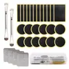 Parche sin pegamento para llanta de bicicleta Kit de reparación con palanca de neumáticos Kit de herramientas de reparación rápida de neumáticos para bicicleta Reparación de neumáticos