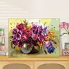 Lavanda DIY Pintura a Óleo Digital Paisagem Pastoral Preenchimento Manual Tinta a Óleo Acrílica Pintura Decorativa para Sala de Estar Lote