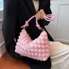 Nova Bolsa Nuvem Bolha Feminina Nova Moda Texchy Bolsa de Ombro para Axila Casual Leve Bolsa Transversal Tendência