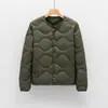 Pinghu Chixin 90 Veludo Novo Padrão Nacional Outono e Inverno Jaqueta Leve de Penas Masculina Curta Leve Forro de Penas Gola Redonda Jaqueta Casual