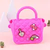 Nueva Bolsa de Niño Oso de Fresa, Bolso Cruzado al Hombro, Riñonera para Niñas, Atuendo Lindo de Princesa, Billetera Portátil