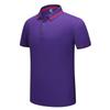 Camisa polo de manga corta con solapa de color seda de 220g primavera y verano disponible casual de algodón verano abertura holgada