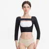 Modelador de Anel Pós-operatório para Liposucção de Braços Nonglin, Manga para Modelagem e Reparo de Braços Superiores, Sutiã de Suporte para Gordura nas Axilas, Top Modelador Corporal
