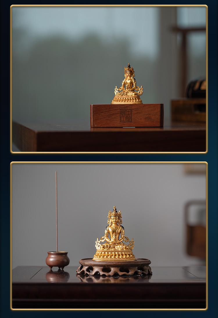 长寿佛鎏金画脸_07