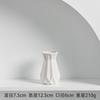 Longli dispositivo de flor de cerâmica moderno casa mini vaso de cerâmica decoração de corredor decoração suave vaso de flores secas Lu Bao