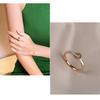 Anillo Versátil Elegante Coreano con Números Romanos y Diseño de Concha, Anillo para Dedo Índice, Nuevo Anillo Personalizado de Moda para Mujeres, Venta al por Mayor