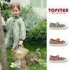 Topstar2023 Nuevo Otoño Zapatos de Lona para Niños Suela Blanda Estilo Coreano Velcro Zapatos de Bebé Dropshipping