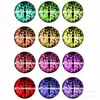 Gema del Tiempo Parche de Vidrio Juguete Animal Ojos Coloridos Pupila Ojos Coloridos DIY Accesorios de Ropa
