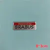 Aplicable a Pegatina para Coche Mercedes-Benz Clase C Clase E GLC GLA GLB Pegatina Decorativa de Metal Marcador de Coche AMG Placa de Nombre BRABUS Marcador de Aluminio