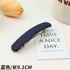 Grampo de Cabelo Minimalista Estilo Coreano Bico de Pato para Mulheres, Presilha Lateral de Alta Qualidade para a Parte de Trás da Cabeça, Presilha Versátil com Letra Grande, Acessório de Cabelo Elegante