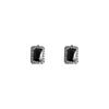 Pendientes Clásicos de Zirconia Negra de Temperamento Pendientes Microincrustados para Ropa de Trabajo y Oficinistas para Usar Diariamente con Textura Completa y Pendientes al por Mayor