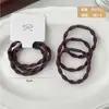 Nuevo Scrunchie de Alta Elasticidad Estilo Coreano Cuerda para el Cabello Simple sin Costuras Protección del Cabello No Daña el Cabello Banda de Goma Atar Cola de Caballo Accesorios para el Cabello
