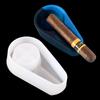 Molde de silicona para goteo de pegamento de cristal DIY hecho a mano resina ovalado cuadrado cenicero de cigarros molde de silicona para goteo de pegamento