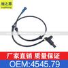 Sensor de velocidad de rueda para Peugeot Citroën 206, sensor ABS OEM4545.79/4545.77