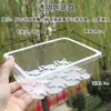 Momo Gardening Charola Transparente para Plántulas de 12 Agujeros Caja para Sembrar Plantas Verdes Maceta para Esquejes de Suculentas Cubierta para Cultivo de Semillas