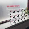 Caja de Almacenamiento de Fuego de Acrílico, Encendedor de Cigarrillos de Incienso, Caja Segura Transparente, Caja de Almacenamiento de Montaje en Pared, Caja de Colección de Fuego