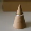 Anillo Ondulado Irregular Estilo Coreano para Mujer, Diseño de Anillo de Dedo Niche Estilo Ins, Anillo Abierto Apilable Versátil de Gama Alta