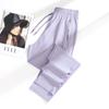 Pantalones Nuevos de Seda Helada de Verano Secado Rápido Transpirables de Nylon para Hombres y Mujeres Elásticos Suaves Anti-arrugas Enfriamiento Pantalones Protectores Solares para Parejas