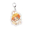 Acuerdo periférico de animación Neverland llavero acrílico colgante transparente joyería transparente linda
