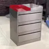 Armário de Ferramentas para Barbearia, Carrinho de Ferramentas para Salão de Beleza, Armário, Carrinho de Corte de Cabelo, Armário de Trabalho em Aço Inoxidável para Salão de Beleza, Bancada de Armazenamento