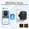 Cámara Popular para Ventana 2K Wifi Banda Dual 5g Monitoreo con Luz Negra Cámara Inalámbrica de Alta Definición para Ventana Interior