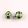 Cuentas Cuadros de Color Hechas a Mano Personalizadas 16mm20mm Cuentas Redondas Perforadas Manualidades Decorativas Cuentas Cuadros Fábrica