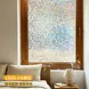 Pegatinas de Vidrio Coloridas Personalizadas Transfronterizas, Película Láser Colorida, Antivigilancia para Ventanas de Baño, Pegatinas para Ventanas Bloqueadoras de Luz, Pegatinas Electrostáticas